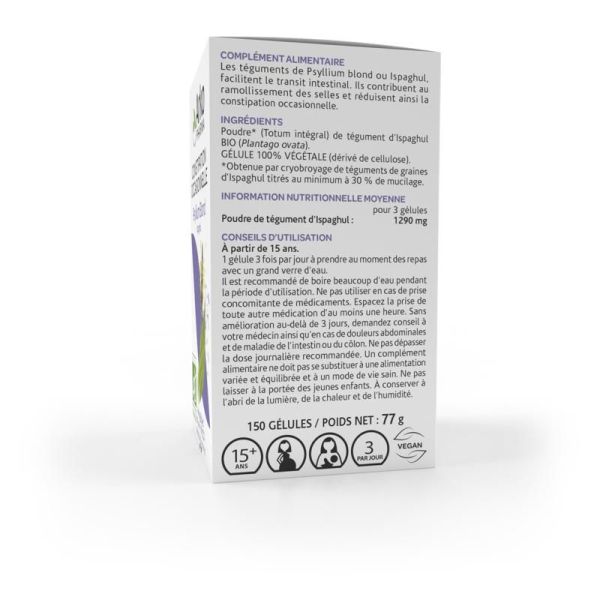 Arkogélules® Psyllium Blond Ispaghul - 150 gélules