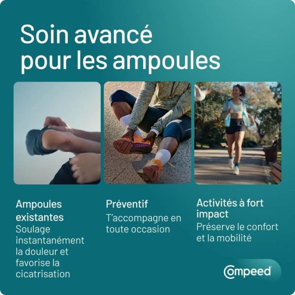 Ampoules Extrême Talon - 5 pansements