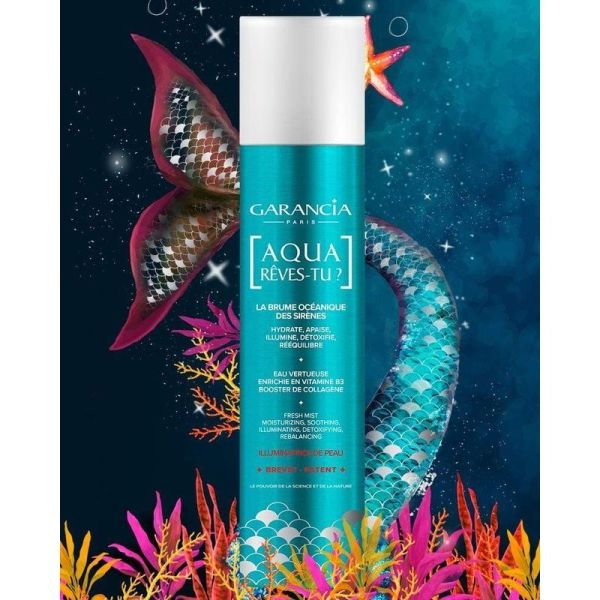 [ AQUA RÊVES-TU ? ] Brume Océanique des sirènes, Illuminatrice de peau - 200 ml