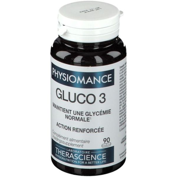 Physiomance Gluco 3 - 90 comprimés