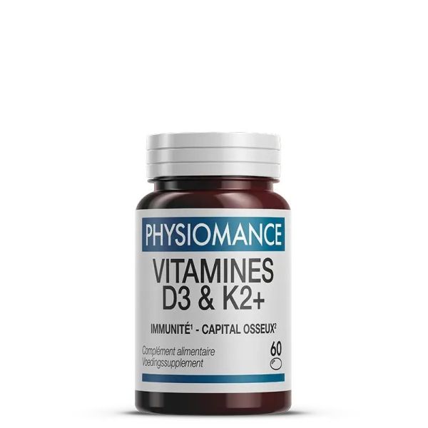 Physiomance Vitamines D3 & K2+