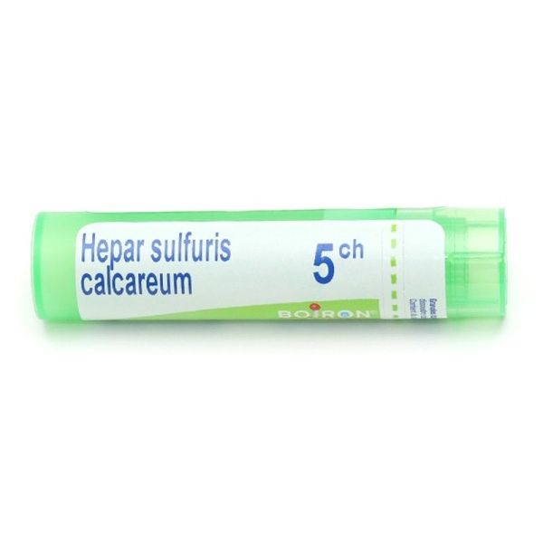 Hepar sulfuris calcareum granules - 5 CH