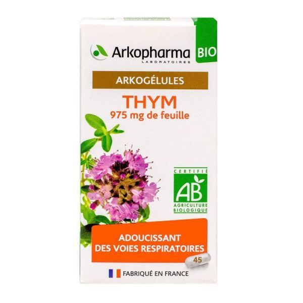 Arkopharma Arkogélules thym Bio - 45 gélules