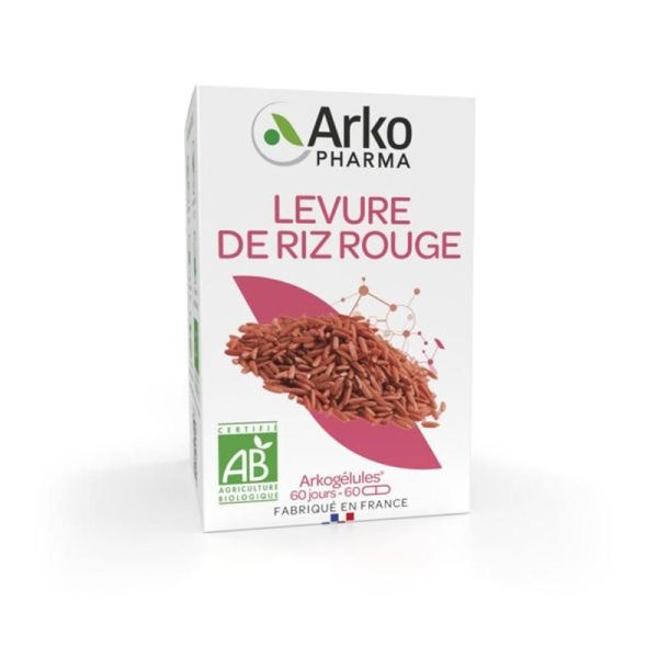 Arkogélules Levure de riz rouge - 60 gélules
