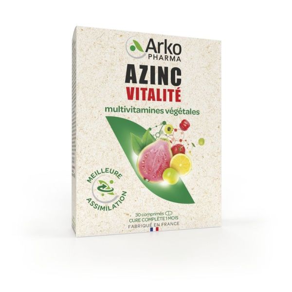 Anti-gaspillage Vitalité multivitamines végétales - 30 comprimés