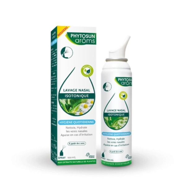 Respiration Lavage nasal isotonique