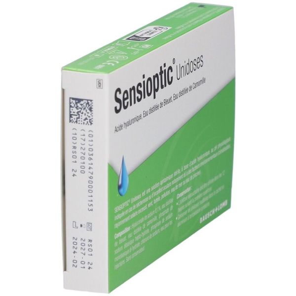 Sensioptic Unidoses - 10 unidoses