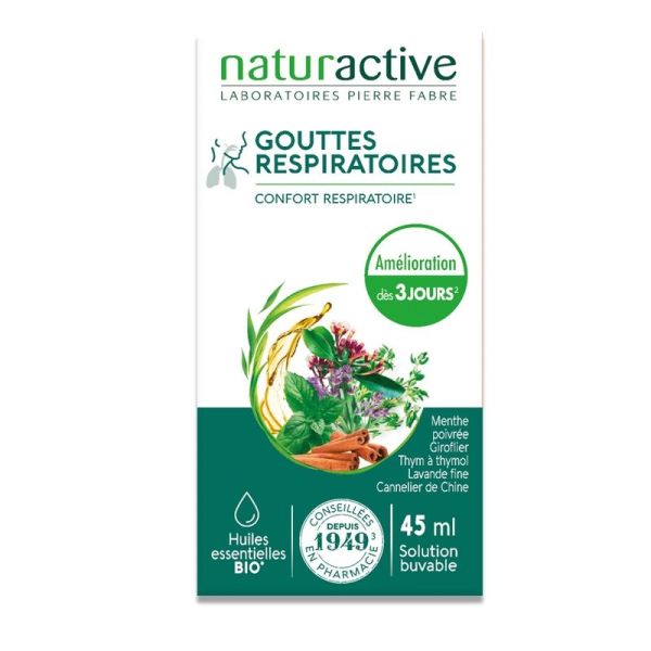Immunité & ORL Gouttes respiratoires - 45 ml
