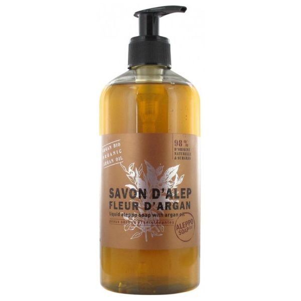 Tadé Savon d'Alep Liquide Fleur d'Argan - 500 ml