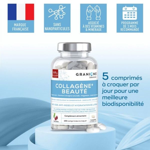 Collagène+ Beauté Comprimé à croquer - 130g