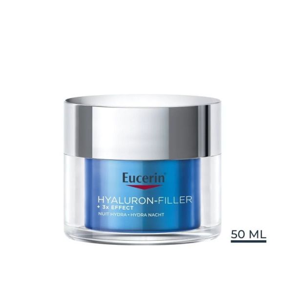 Soin de Nuit Booster d'Hydratation HYALURON-FILLER + 3x EFFECT - 50 ml
