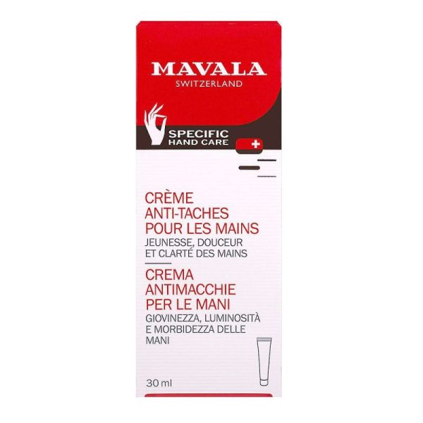 Mavala Crème Anti-Taches pour les Mains - 30 ml