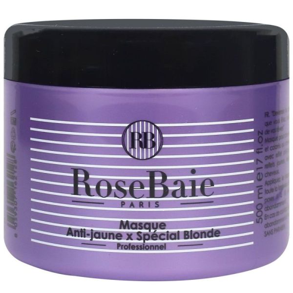 RoseBaie Masque Anti-Jaune Spécial Blonde - 500ml 