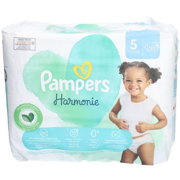 Harmonie couche Taille 5 - 31 unités