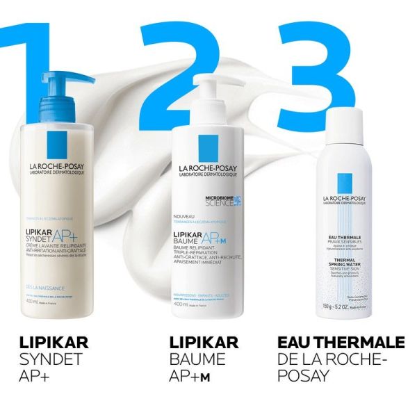 Lipikar AP+ Syndet Crème Lavante - 400ml