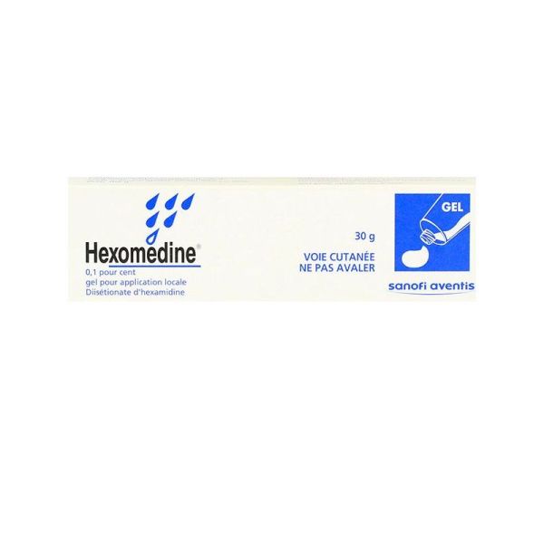 HEXOMEDINE 0,1 POUR CENT, gel pour application locale - 30g