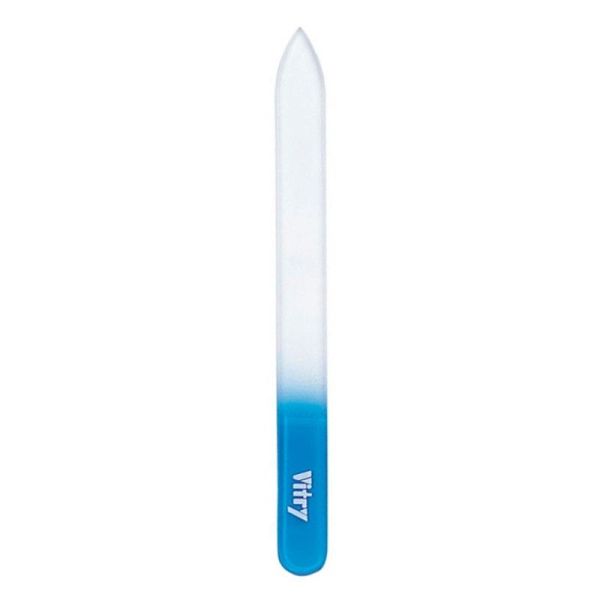 Accessoires lime en verre - Bleu