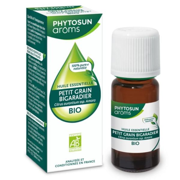 Huiles essentielles Petit grain bigaradier Bio