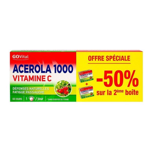 Govital Acérola 1000 Cpr Croq 2B/30