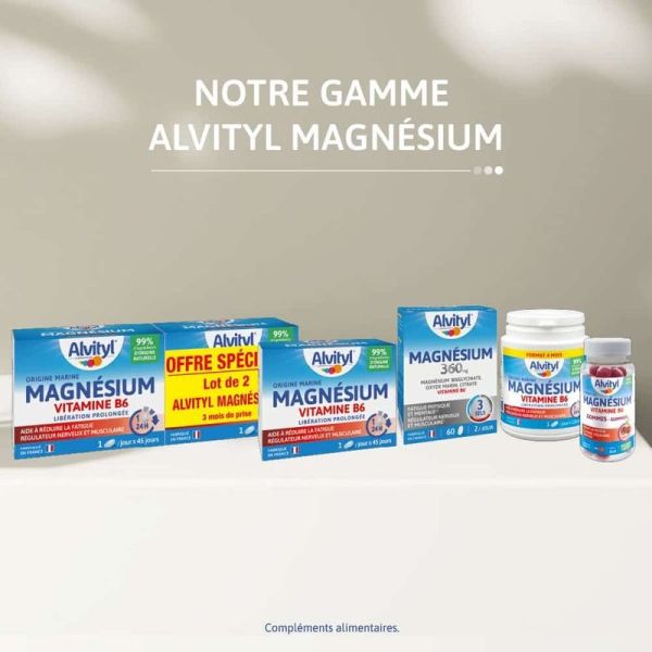 Magnésium 360 mg - 60 comprimés
