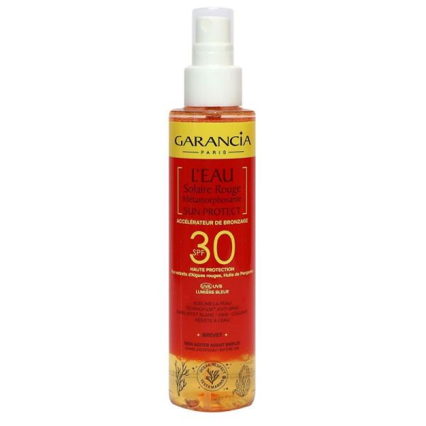 Garancia Sun Protect SPF30 L'Eau Solaire Rouge Métamorphosante - 150ml