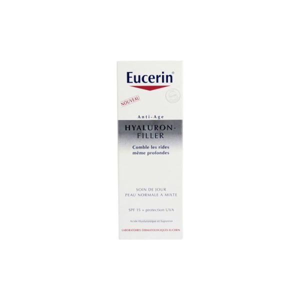 EUCERIN Hyaluron Filler Crème de Jour Peau Normale et Mixte - 50ml