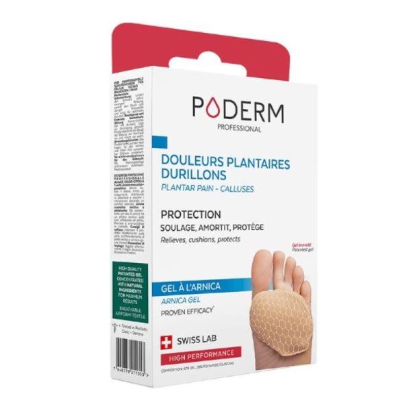 Protections en Gel d'Arnica - Douleurs Plantaires Durillon - 2 unités