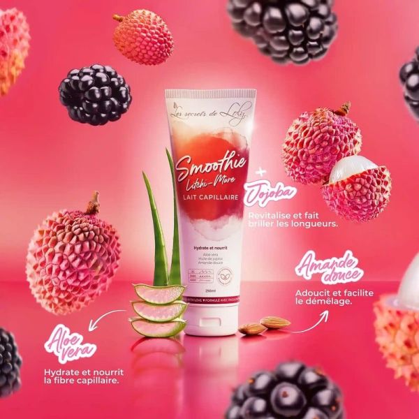 Smoothie - Parfum Litchi-Mûre - 250 ml
