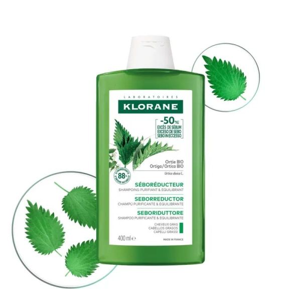 Shampoing à l'ortie bio - 400 ml