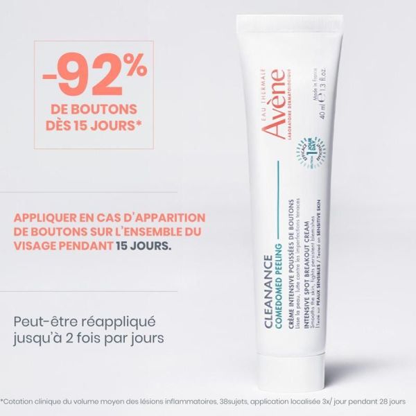 Cleanance Comedomed Peeling Crème intensive poussées de boutons - 40ml