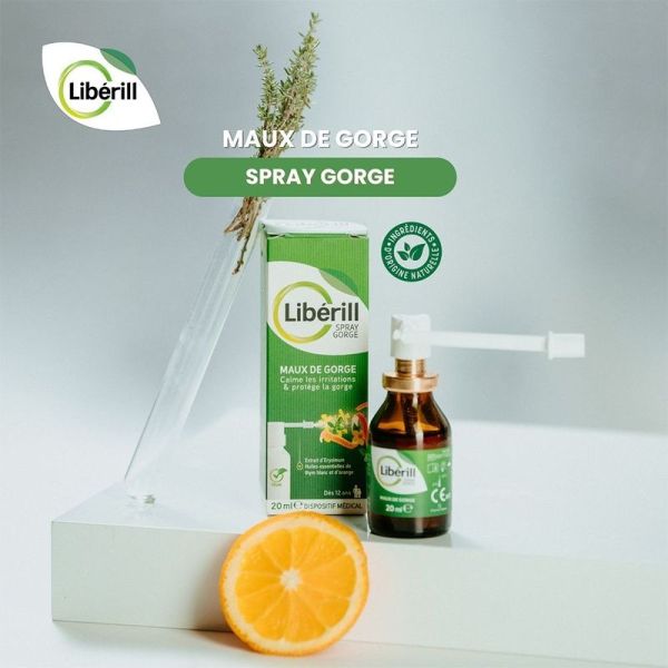 Libérill Spray gorge - 20ml
