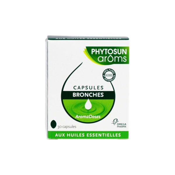 AromaDoses Bronches, 30 Capsules