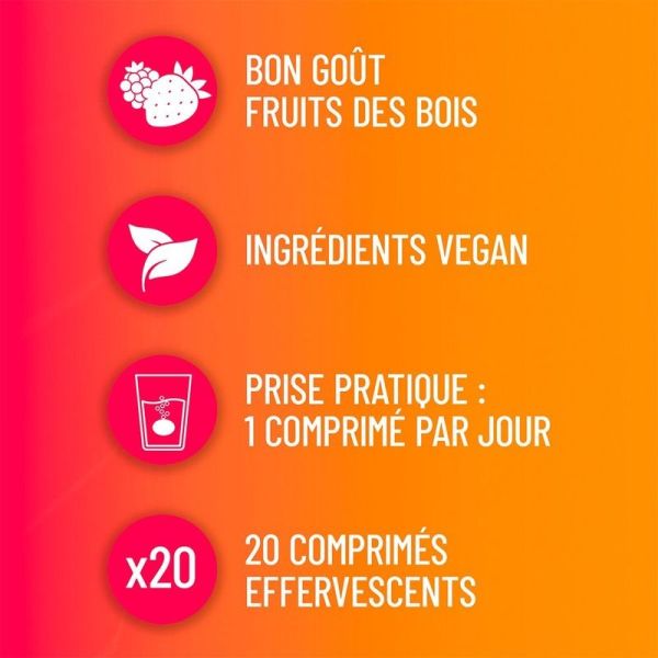 Mag 2 Boost comprimés - 20 comprimés