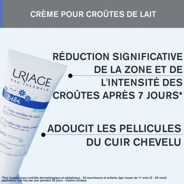 Croûtes de lait BÉBÉ 1ER SOIN CROÛTES DE LAIT - 40 mL