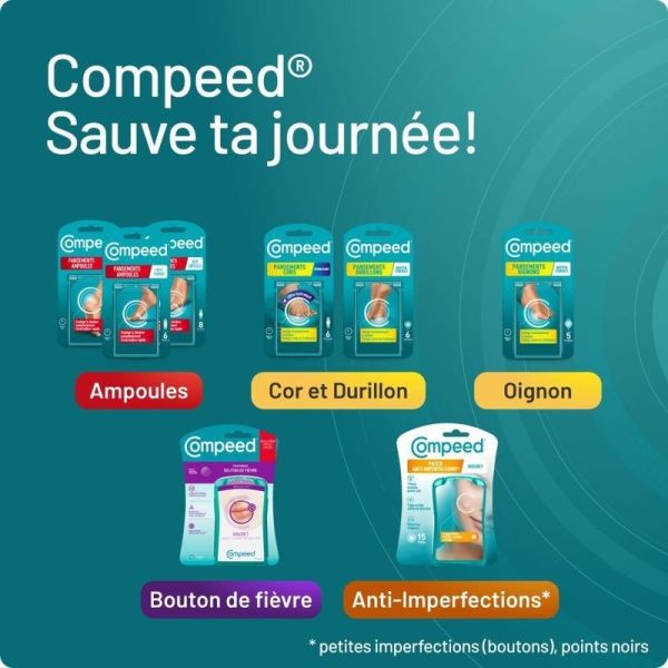 Pansement ampoule orteils - 8 pansements