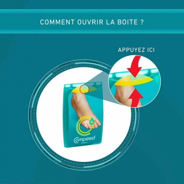 Compeed pansements Durillons - boite de 6 pansements