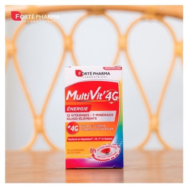 Multivit'4G Energie Cpr - 30 Comprimés