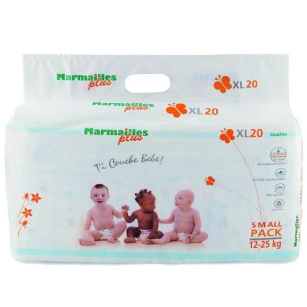 Couches XL - 50 unités