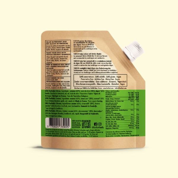 FURIKAKE CITRON - Alternative au sel - Condiment sésame & algues