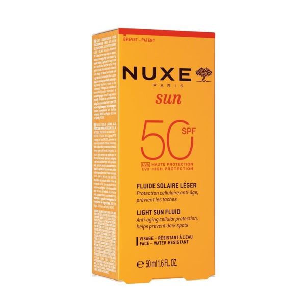 NUXE SUN Fluide Léger Haute Protection SPF50 - 50ml