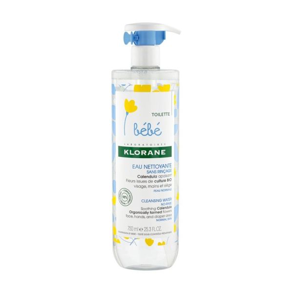 Calendula Eau nettoyante bébé - 750ml