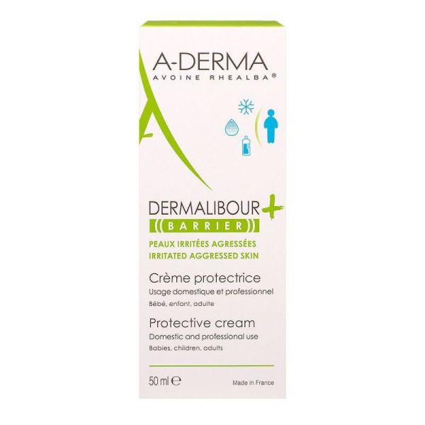 A-DERMA Dermalibour+ CICA - Crème Réparatrice Assainissante- 50 ml