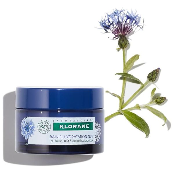 Bleuet Bain d’Hydratation Nuit BIO - 50ml