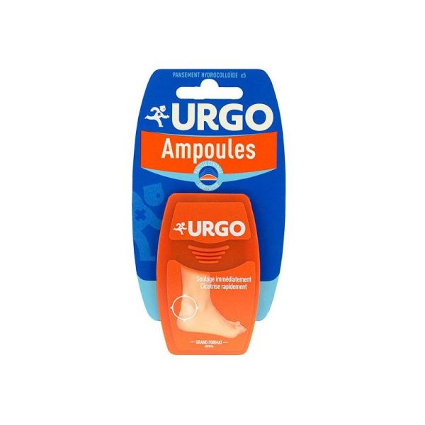 URGO Ampoules – Talon Seconde Peau - 5 pansements