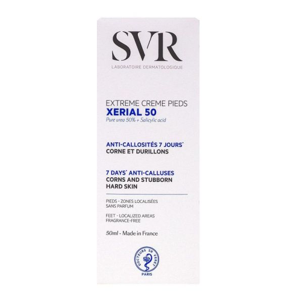 Xérial 50 Extrême Crème Pieds - 50ml