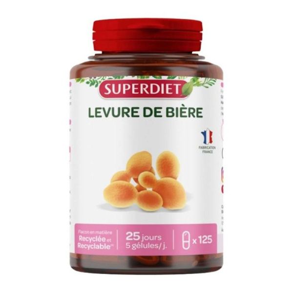 Levure de bière - 125 gélules