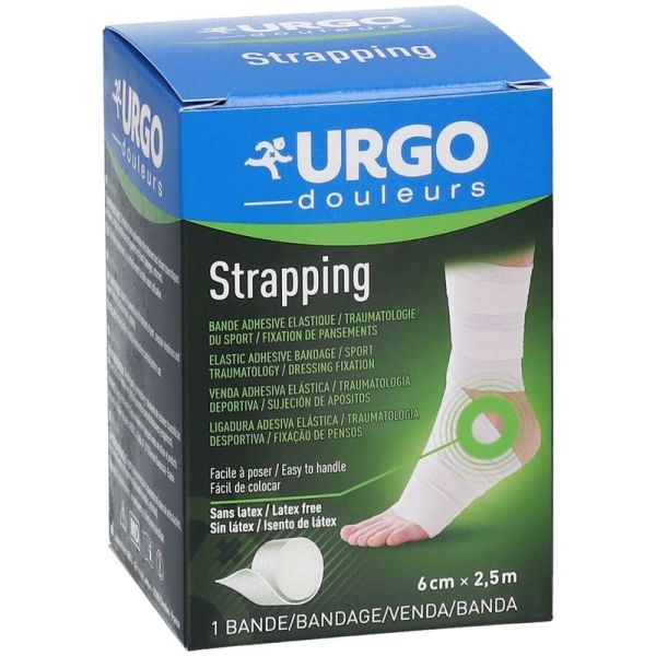 Strapping bande adhésive - 2,5 m x 6 cm