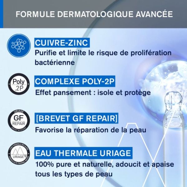 Soins spf BARIÉDERM-CICA Crème SPF50+ au Cuivre-Zinc - 40ml