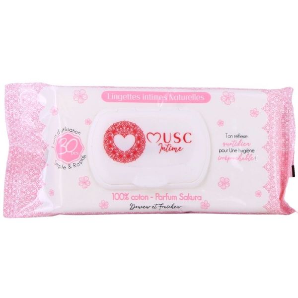 Lingettes Intimes Sakura - 30 lingettes