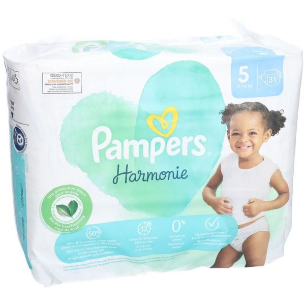 Harmonie couche Taille 5 - 31 unités